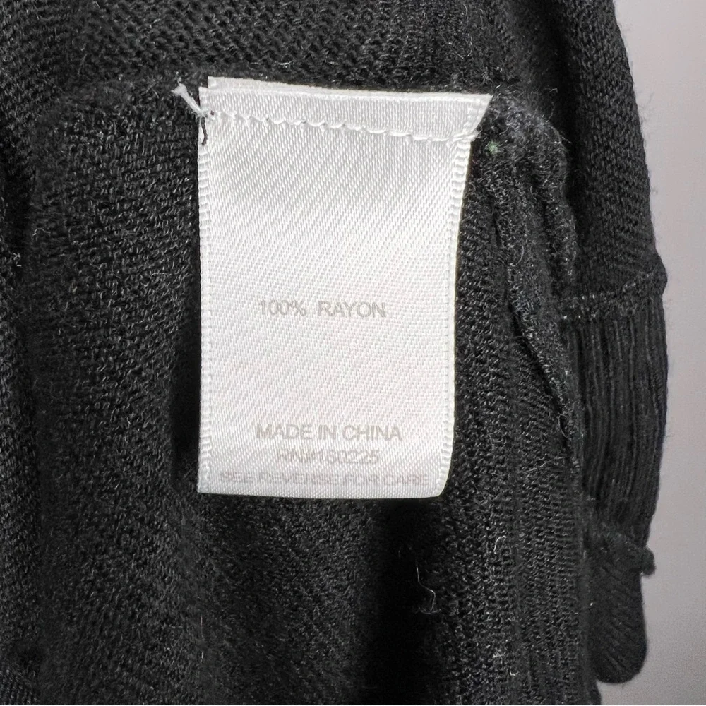 Stitchdrop Tie Dye Hooded Sweater in Black/White L - Picture 9 of 9